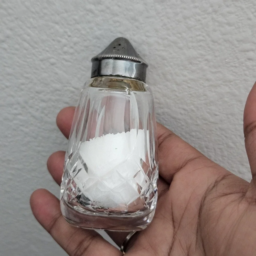 VINTAGE Waterford Crystal LISMORE Salt & Pepper Shaker‎ Set